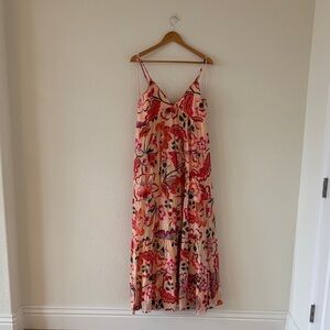 1. State Women’s Vibrant Floral Maxi Dress Size M
